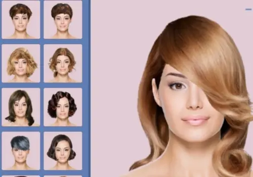 Aplicativos grátis que simula cores de cabelo ( Imagem: Simulador de corte de cabelo / Divulgação)