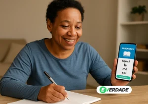 Aplicativo de alfabetização para adultos: Aprenda com Autonomia: É-Verdade