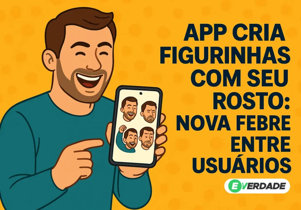 App cria figurinhas com seu rosto: Nova febre entre usuários - É Verdade