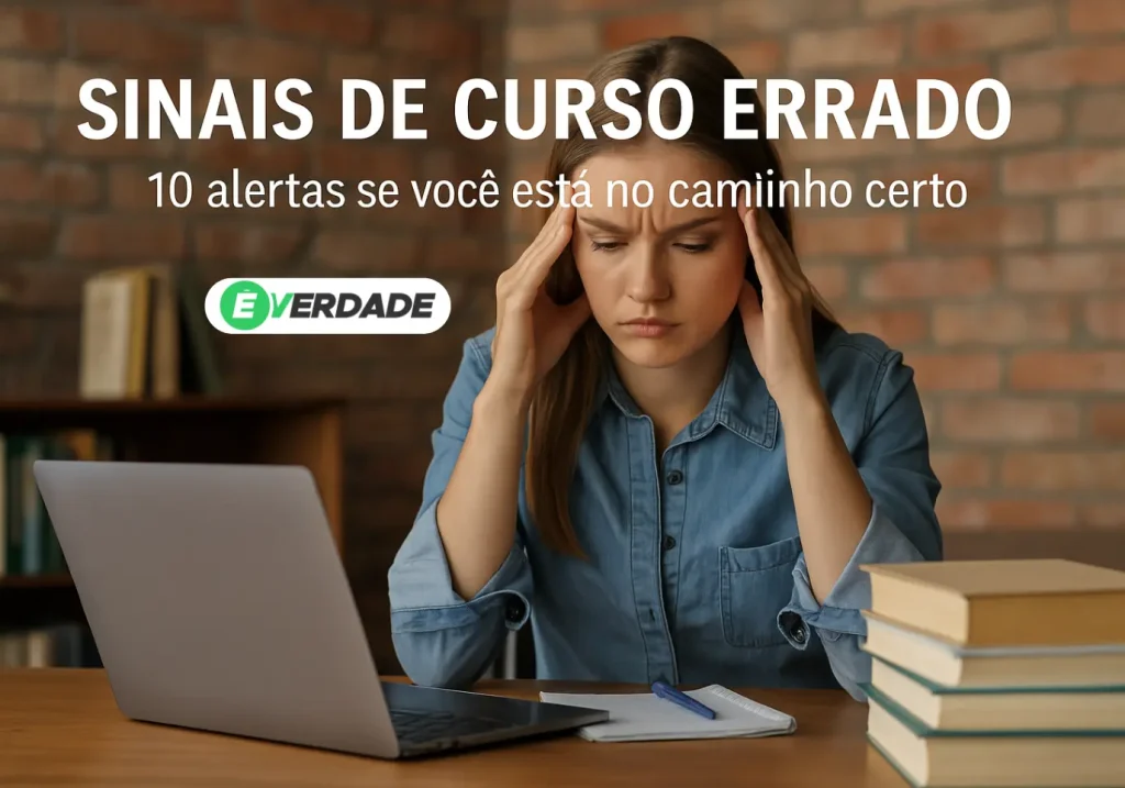 Sinais de curso errado: 10 alertas se você está no caminho certo - É Verdade