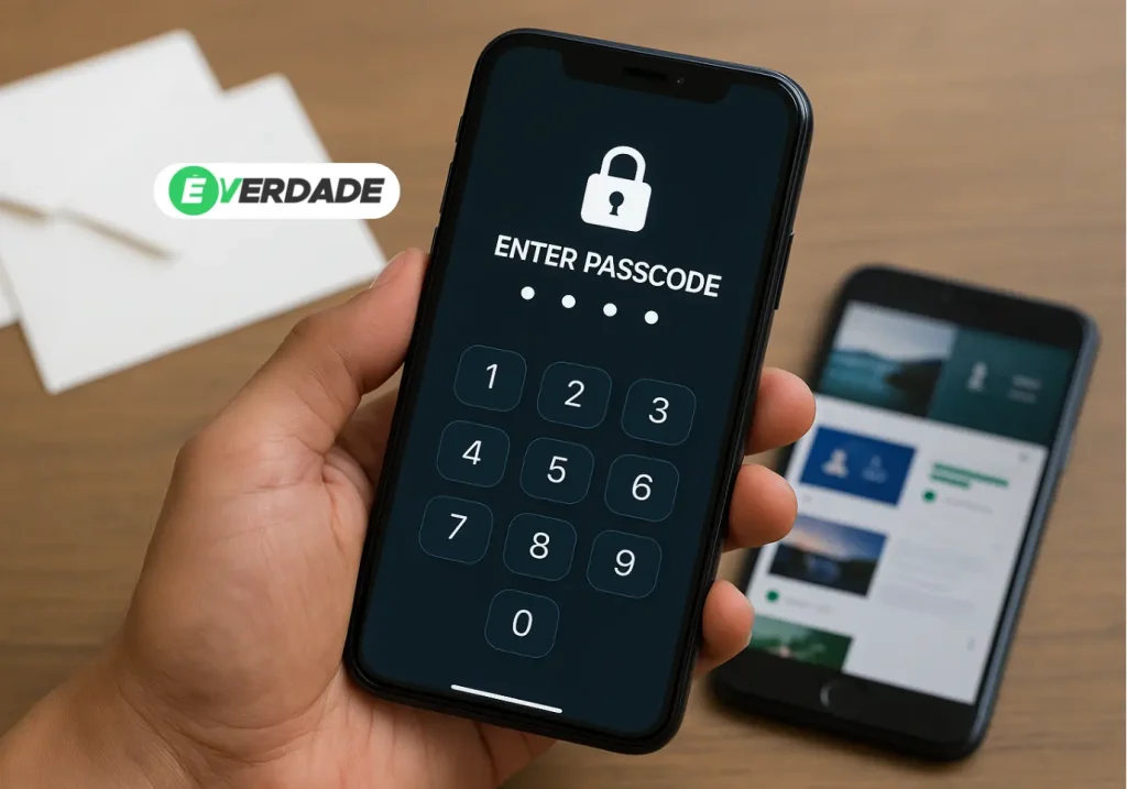 App para colocar senha em fotos, vídeos e conversas no celular - É Verdade