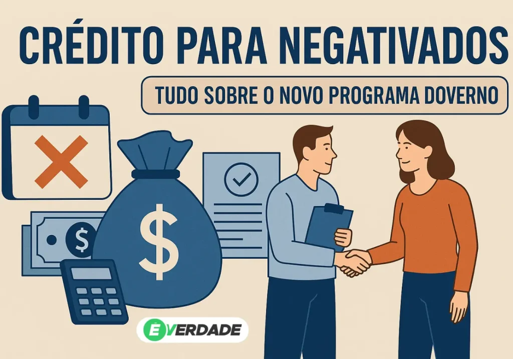 Crédito para negativados: Tudo sobre o novo programa do governo - É Verdade