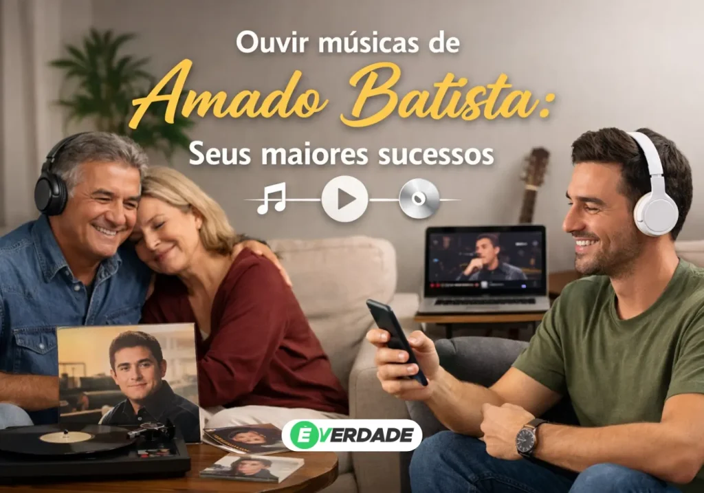 Ouvir músicas de Amado Batista: Seus maiores sucessos - É Verdade